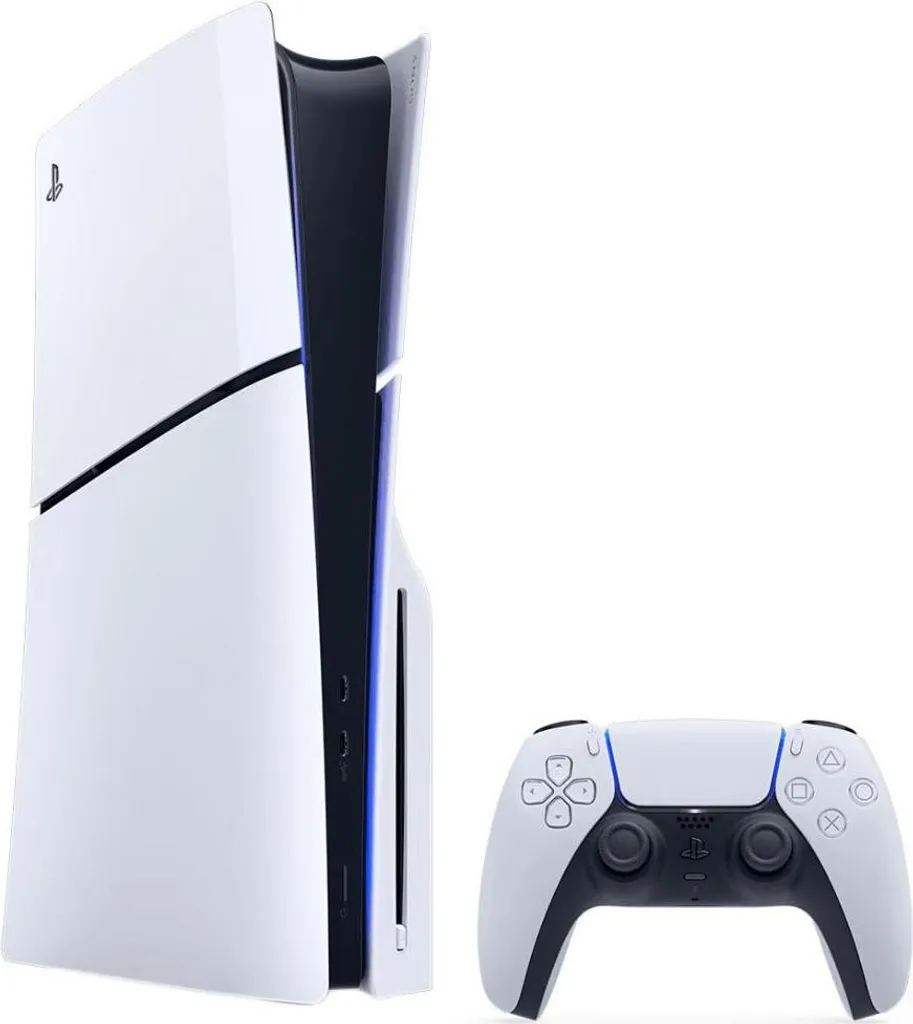 Sony PlayStation 5 PS5 Slim Disc Edition 1TB Bundle inkl. Call of Duty Black Ops 6 | 4K | Blu-ray | Weiß