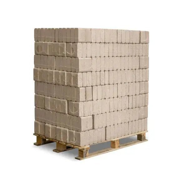 Heizfuxx RUF Holzbriketts Hartholz – 960 kg Palette (96×10 kg), Heizwert ≥4,8 kWh/kg, RUF-Form