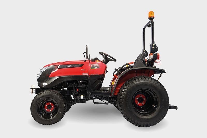 Solis 26 Tiger Rot Kleintraktor – 26 PS Allradtraktor mit Servolenkung