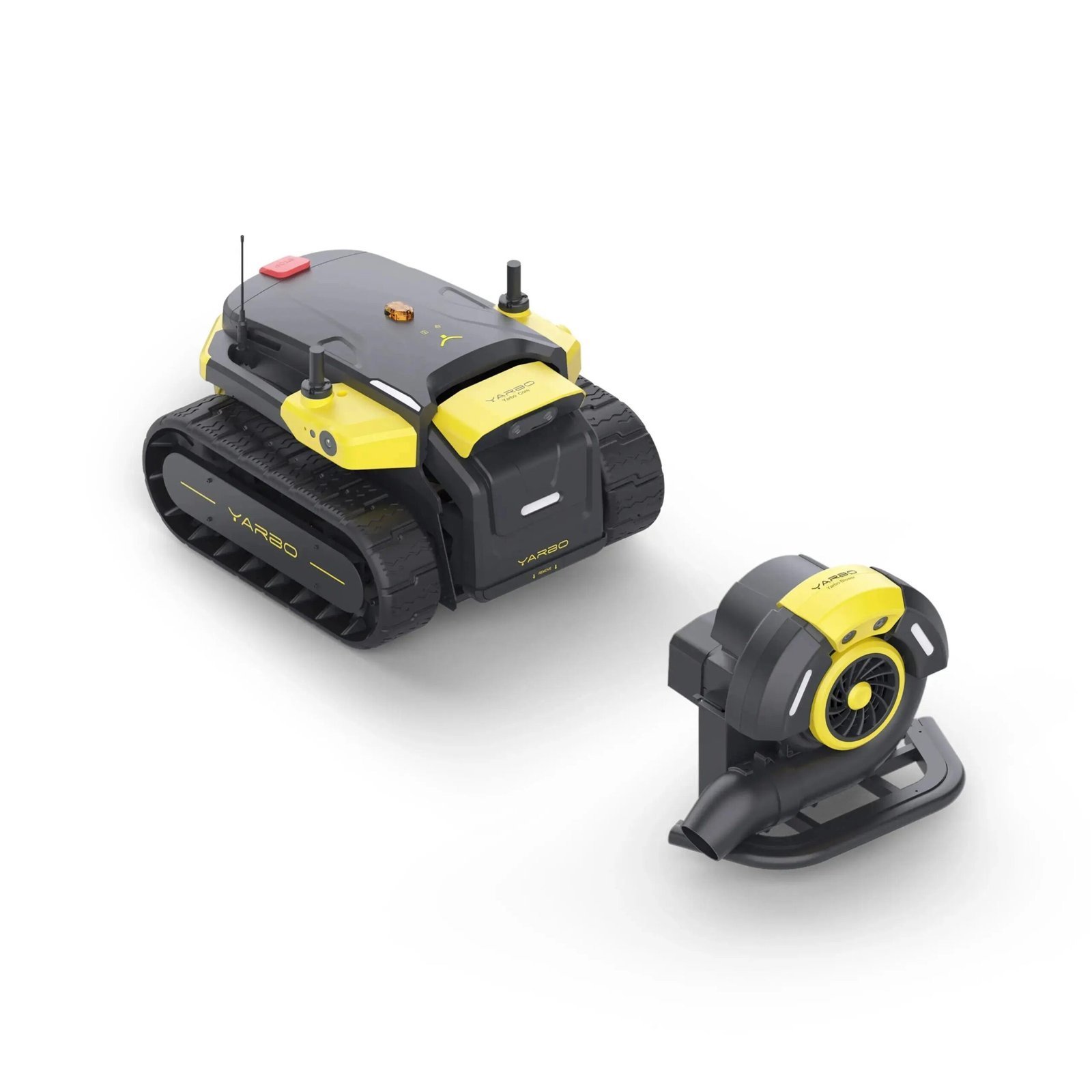 YARBO Laubbläser Set – Core + Blower Modul, 2000 W, bis 305 km/h Luftgeschwindigkeit, RTK-GPS, kabellos