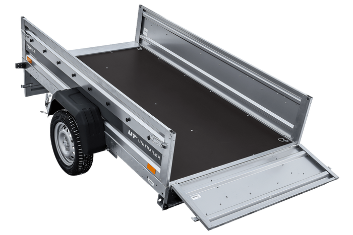 Ungebremster Anhänger mit Blattfedern 230×125 UNITRAILER FORCE 230/R KIPP-Neu