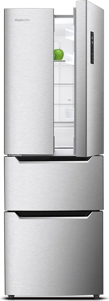 WOLKENSTEIN FD351.4NF IX French Door Kühlschrank 320 L NoFrost Touch Control Inox