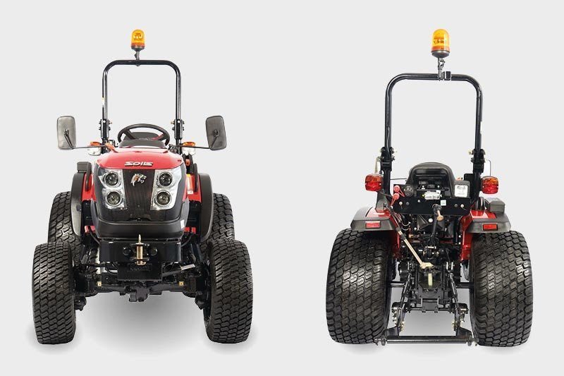 Solis 26 Tiger Rot Kleintraktor – 26 PS Allradtraktor mit Servolenkung