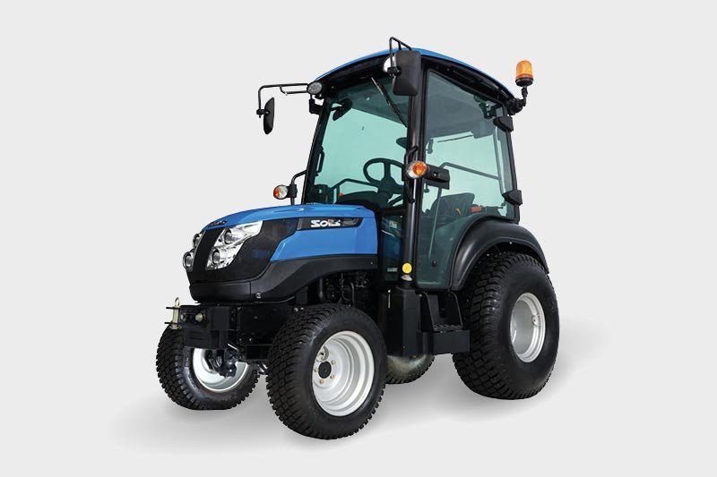 Solis 26 HST Kleintraktor mit Kabine – 26 PS Mitsubishi Diesel, Hydrostat, Allrad