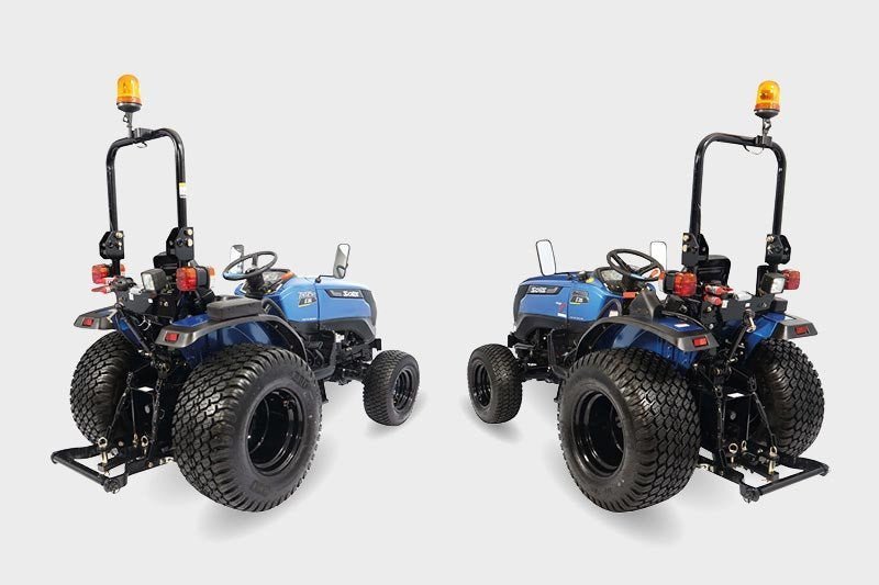 Solis 26 Tiger Blau Kleintraktor – 26 PS Allradtraktor mit Servolenkung