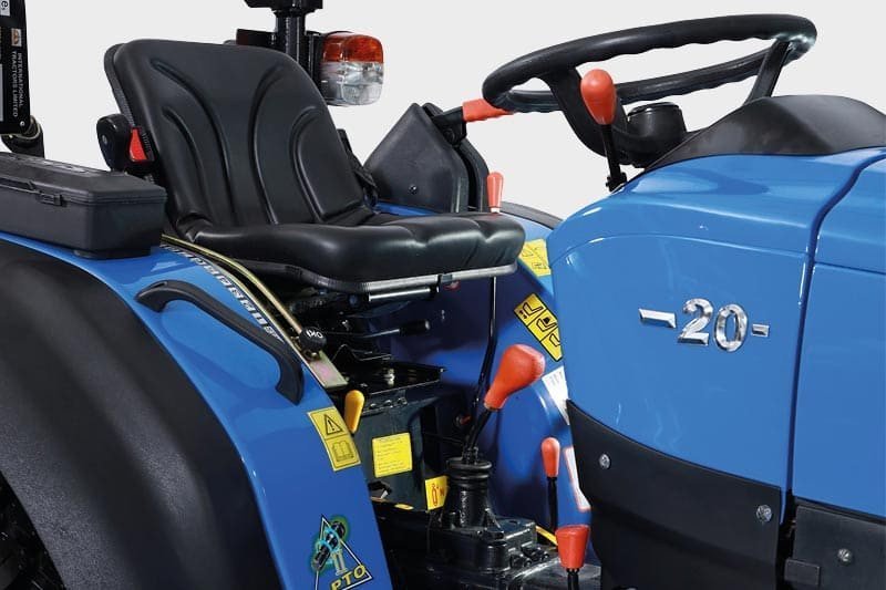 Solis 20 Kleintraktor mit Servolenkung & Allrad – 20 PS Mitsubishi Dieseltraktor
