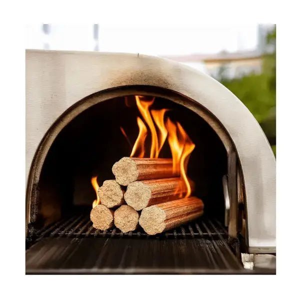 Heizfuxx BBQ Buchenholzbriketts – 972 kg Palette (54×18 kg), Heizwert ≥4,8 kWh/kg, Buche, Grillbriketts