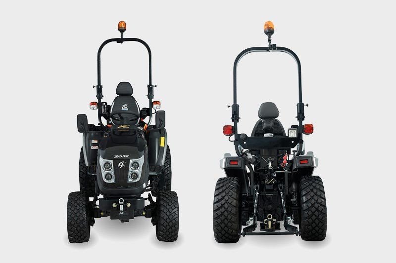 Solis 26 HST Limited Edition Schwarz 26 PS Diesel mit Allrad – Hydrostat Kleintraktor mit Mitsubishi Motor