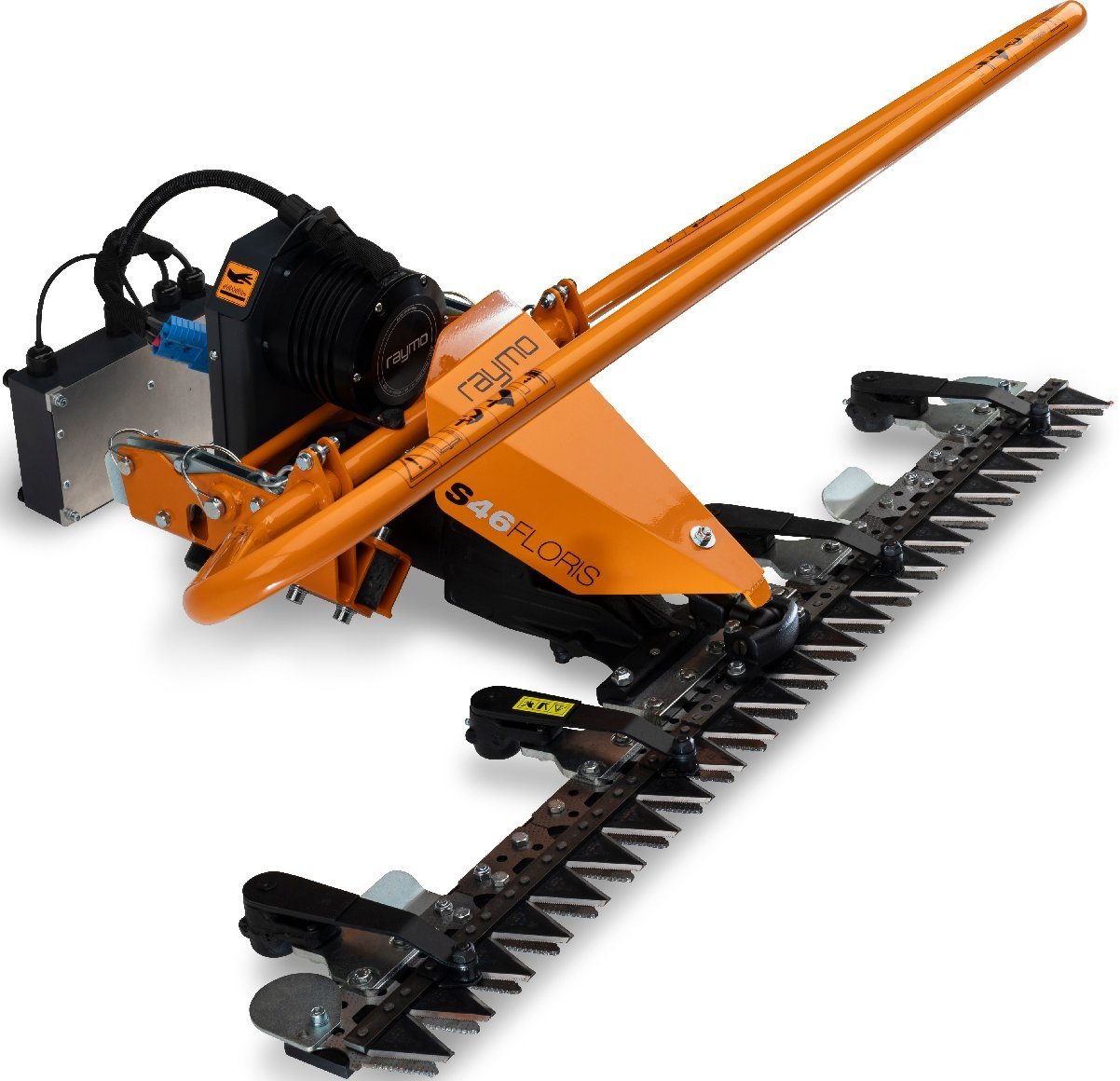 Raymo S46FLORIS Balkenmähwerk elektrisch – Umweltfreundliches Einzelbalken-Mähwerk für Wildblumenwiesen