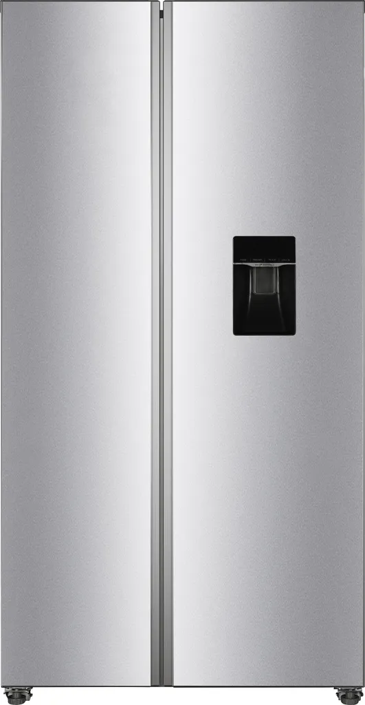 PKM SBS444EIXWD Side-by-Side Kühlschrank 439 L NoFrost mit Wasserspender Inox