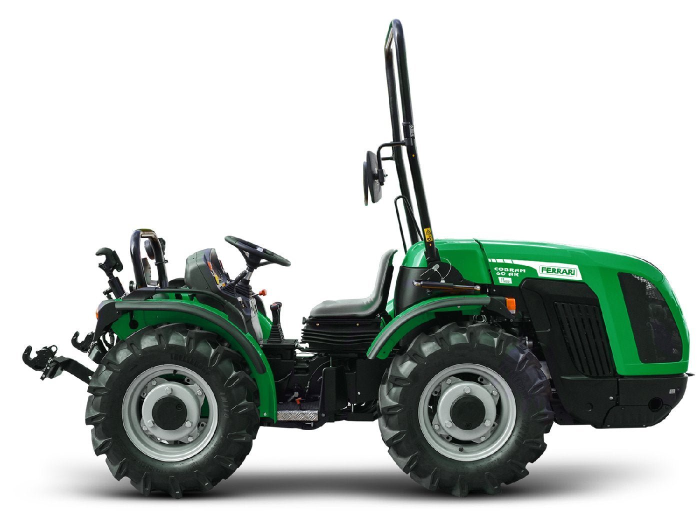 Ferrari Cobram 60 AR Micro Knicklenker-Traktor 49 PS – Reversierbarer Fahrerstand & 12/12 Getriebe