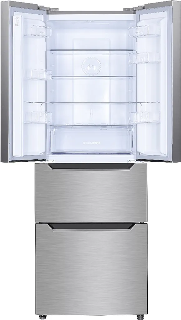 WOLKENSTEIN FD351.4NF IX French Door Kühlschrank 320 L NoFrost Touch Control Inox